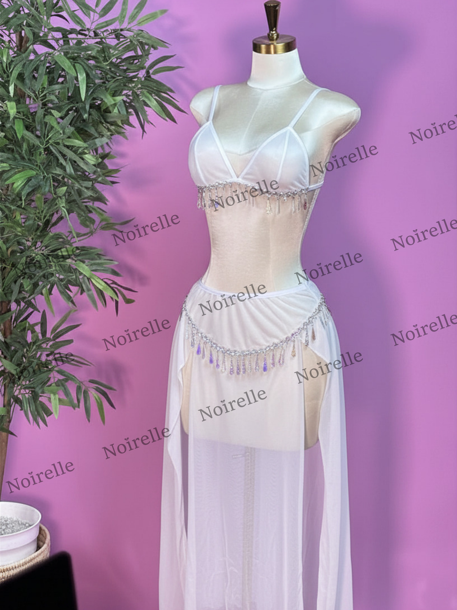 3 Set Sheer Belly Dance standard size