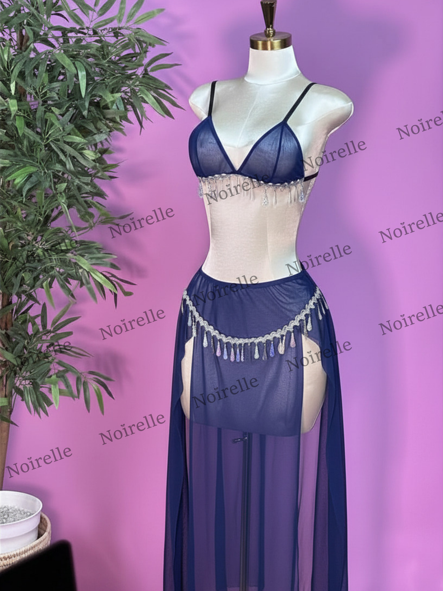 3 Set Sheer Belly Dance standard size
